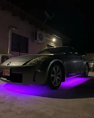 Nissan 350Z — purple underglow