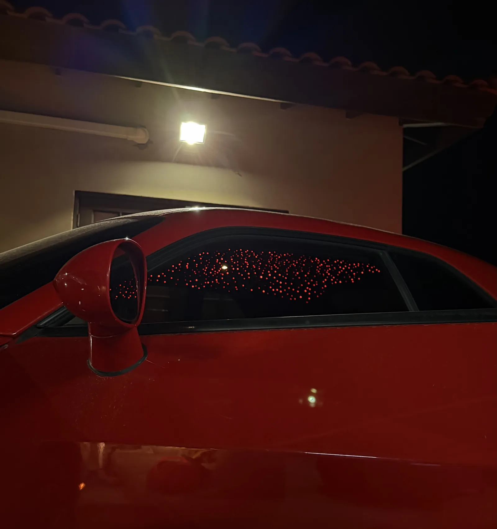 Dodge Challenger starlight headliner