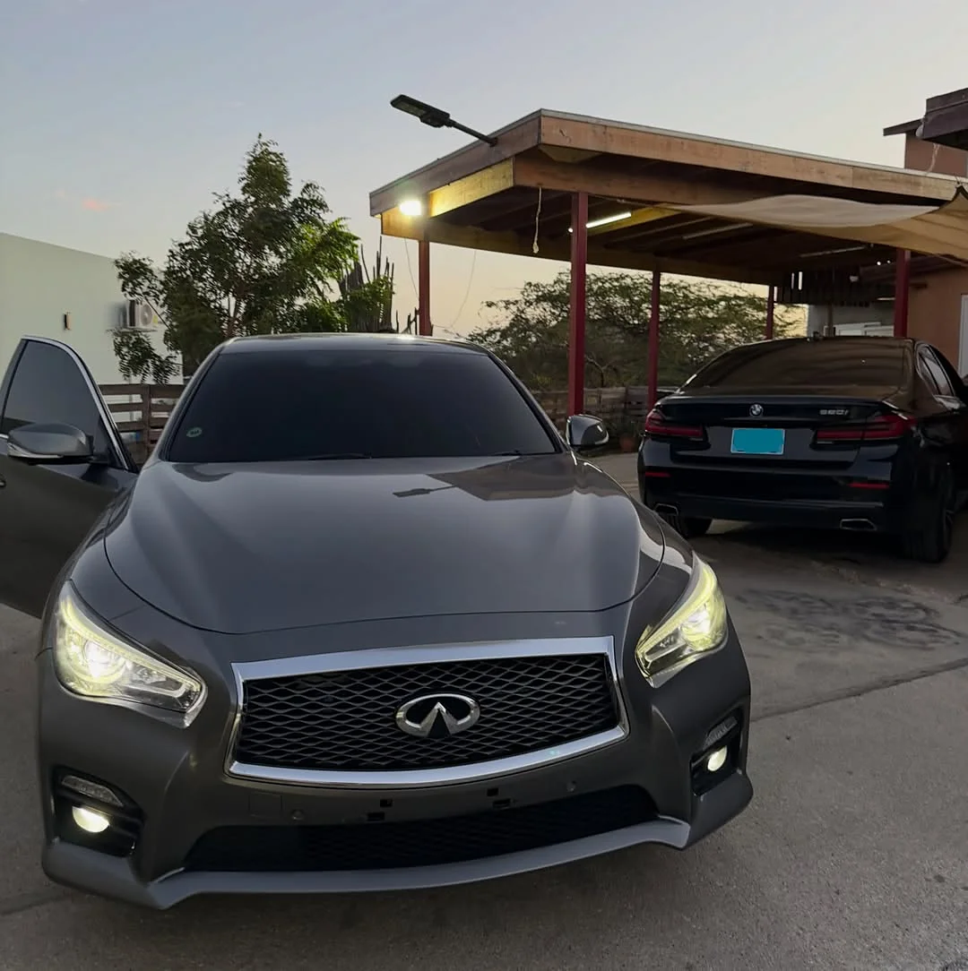 Tinted Infiniti Q50