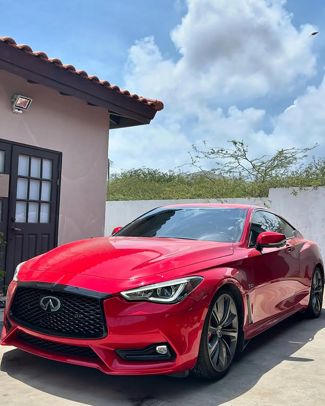 Infiniti Q60 Red Sport